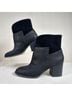 Nine West Black Ankle Boots Size 7 1/2 - photo 4
