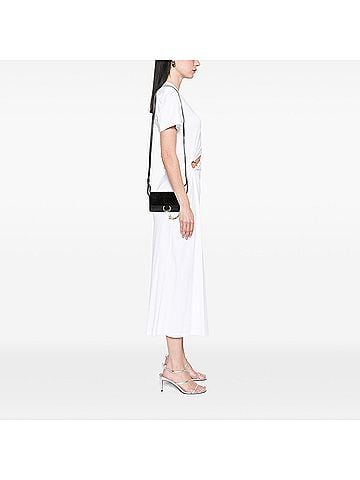 Chloé Mini Calfskin and Suede Faye Chain Crossbody (view 2)