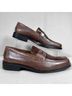Sandro Moscoloni 100% Leather Animal Print Brown Mule/Clog Size 9 - photo 4