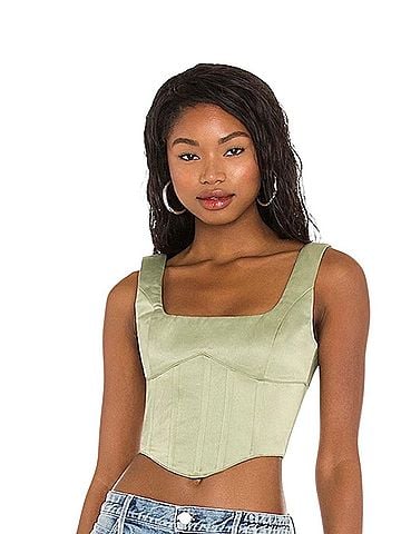 Danielle Guizio Corset Top Tank Top (view 1)