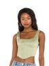 Danielle Guizio Green Tank Top Size S - photo 1