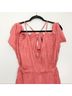 Topshop 100% Viscose Solid Pink Romper Size S - photo 5