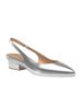 Pashion Solid Silver Heels Size 8 - photo 1