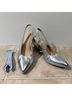 Pashion Solid Silver Heels Size 8 - photo 6