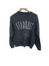 Anine Bing 100% Cotton Graphic Black Pullover Hoodie Size S - photo 1
