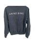 Anine Bing 100% Cotton Graphic Black Pullover Hoodie Size S - photo 2
