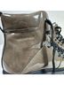 Cougar 100% Patent Leather Solid Brown Boots Size 8 - photo 8