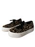 Steve Madden 100% Canvas Animal Print Multi Color Sneakers Size 8 - photo 1
