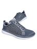 Clarks 100% Satin Gray Sneakers Size 8 - photo 1