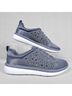 Clarks 100% Satin Gray Sneakers Size 8 - photo 4