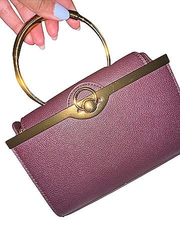 Charles & Keith Leather Clutch (view 1)