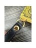 ETRO 100% Leather Paisley Black Yellow Wallet One size - photo 3