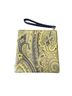 ETRO 100% Leather Paisley Black Yellow Wallet One size - photo 2