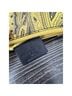 ETRO 100% Leather Paisley Black Yellow Wallet One size - photo 5