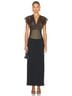 STAUD 100% Silk Brown Short Sleeve Silk Top Size 0 - photo 8