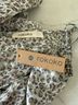 Rokoko Animal Print Gray Ivory Tan Casual Dress Size L - photo 3