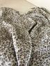 Rokoko Animal Print Gray Ivory Tan Casual Dress Size L - photo 5