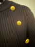 Veronica Beard 100% Merino Solid Black Pullover Sweater Size L - photo 11