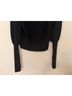 Veronica Beard 100% Merino Solid Black Pullover Sweater Size L - photo 7