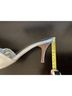White House Black Market Silver Heels Size 6 1/2 - photo 7