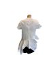 Marques'Almeida White Short Sleeve Blouse Size S - photo 2