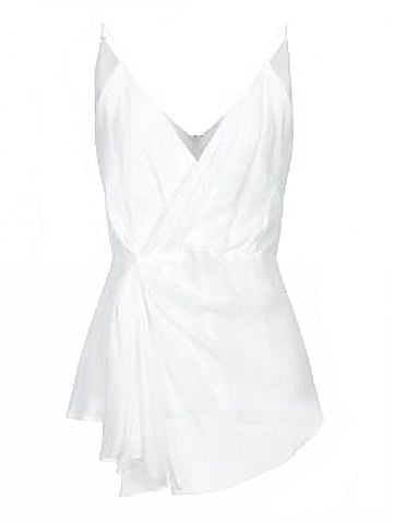 Atos Lombardini Women's Sleeveless Top in White (view 1)