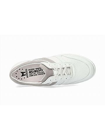 Mephisto Women's Rebeca Perf Sneaker in White Empire Bucksoft Combo (view 2)