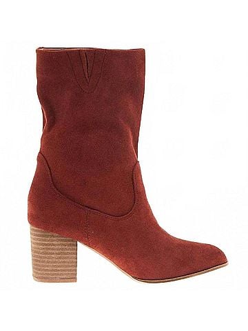 Hey Girl by Corkys Women's Wicked Heel Boot in Rust (view 1)