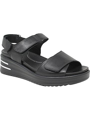 Ziera Women's Sadias Sandal in Black/Black Sole (view 1)