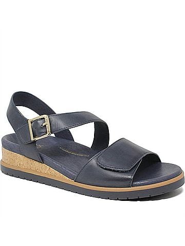 Ziera Women's Vamsy Sandal in Navy/Navy Sole (view 1)