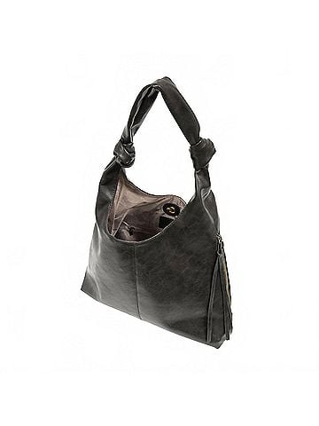 Joy Susan Women's Addie Knot Handle Hobo Bag in Brown (view 1)