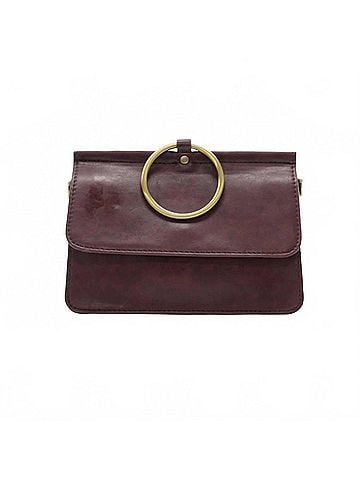 Joy Susan Women's Aria Ring Wristlet in Mahogany (view 1)