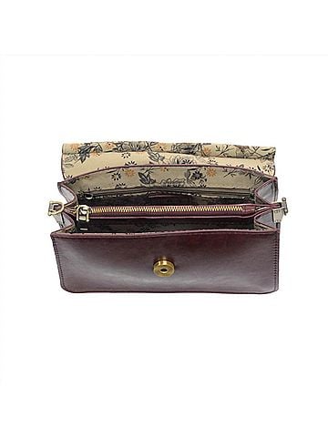 Joy Susan Women's Aria Ring Wristlet in Mahogany (view 2)