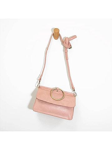 Joy Susan Women's Aria Ring Wristlet in Blush (view 2)