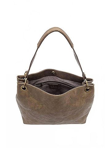 Joy Susan Women's Jem Bucket Bag in Dark Taupe (view 2)