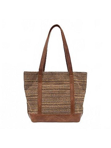 Joy Susan Women's Tia Tweed Pocket Tote Bag in Natural (view 1)