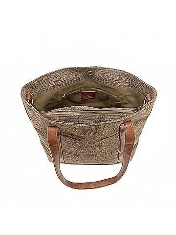 Joy Susan Women's Tia Tweed Pocket Tote Bag in Natural (view 2)