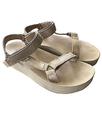 Teva Flatform Universal Metallic Sandals (view 2)