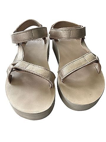 Teva Flatform Universal Metallic Sandals (view 1)
