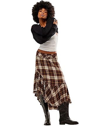 Free People Free People Plaid Skirt  Casual Skirt (view 1)