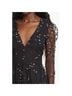 HELSI 100% Polyester Floral Black Pink Cocktail Dress Size M - photo 10