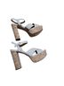 Veronica Beard 100% Suede Tan Sandals Size 9 1/2 - photo 1