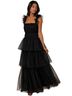 Lulus 100% Polyester Black Casual Dress Size M - photo 1