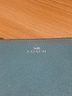 Coach 100% Leather Solid Blue Leather Clutch One size - photo 5
