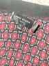 Max Studio 100% Polyester Floral Graphic Black Red Gray Casual Skirt Size XL - photo 4