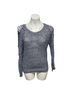 IRO 100% Cotton Blue Pullover Sweater Size M - photo 2