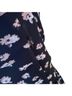 Madewell 100% Polyester Floral Black White Pink Casual Dress Size XS - photo 7