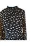 Madewell 100% Polyester Floral Black White Pink Casual Dress Size XS - photo 6