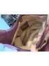 Coach Purple Leather Hobo One size - photo 3