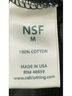 NSF 100% Cotton Black Pullover Sweater Size M - photo 8
